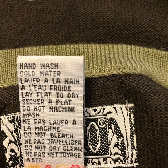 Vintage Curio brown/olive sweater set - Picture 11 of 11